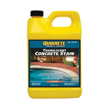 Quikrete Translucent Concrete Stain Red gal