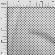 oneOone Viscose Chiffon White Fabric Block Fabric For Sewing Printed Craft Fabric By The Yard 42 Inch Wide-NPG