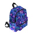 thumbnail image 2 of FORMRS Kids School Backpack with Front Zippered Pocket 12" Student Travel Daypack, Neon Pink Starfish, 2 of 6