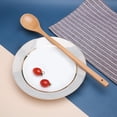 thumbnail image 6 of Ongmies Tableware Clearance Wooden Spoon Fork Kitchen Cooking Utensil Tools Soup Teaspoon Tableware Kitchen Clearance Khaki, 6 of 6