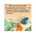 thumbnail image 3 of Juguete Infantil De Tobogán De Escalada Con 3 Dinosaurios  color Verde, 3 of 5
