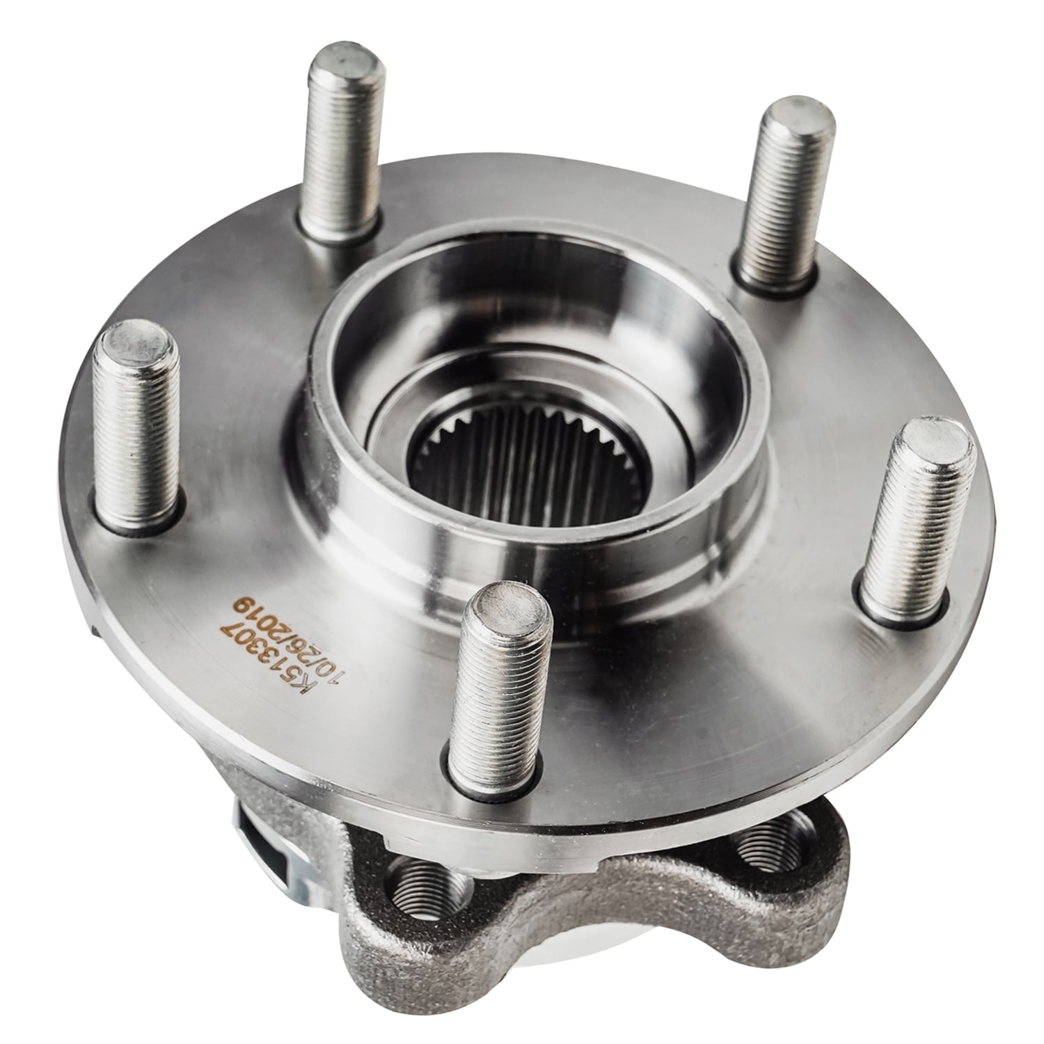 Detroit Axle - Front Right Wheel Bearing Hub for 2009-2017 Nissan Murano, 2011 Quest, Passenger Side Wheel Bearing and Hub Assembly 2010 2011 2012 2013 2014 2015 2016 Replacement