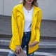 thumbnail image 3 of Chaquetas y abrigos casuales con capucha de manga larga para mujer, abrigos y chaquetas resistentes al viento para excursiones de senderismo al aire libre, impermeables con capucha, rompevientos, abri, 3 of 8