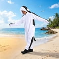 thumbnail image 5 of Maqroz Unisex Adult Killer Whale Onesie Animal Pajamas Long Sleeve Cosplay Costume Halloween Party Jumpsuit Winter Warm Sleepwear Novelty Outfit, 5 of 6