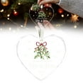 thumbnail image 2 of 2025 Christmas Crystal Snowflake Ornaments Clear Snowflake Crystal Ornaments Glass Hanging Pendant for Christmas Tree Annual Gifts Decorations 3.14", 2 of 9