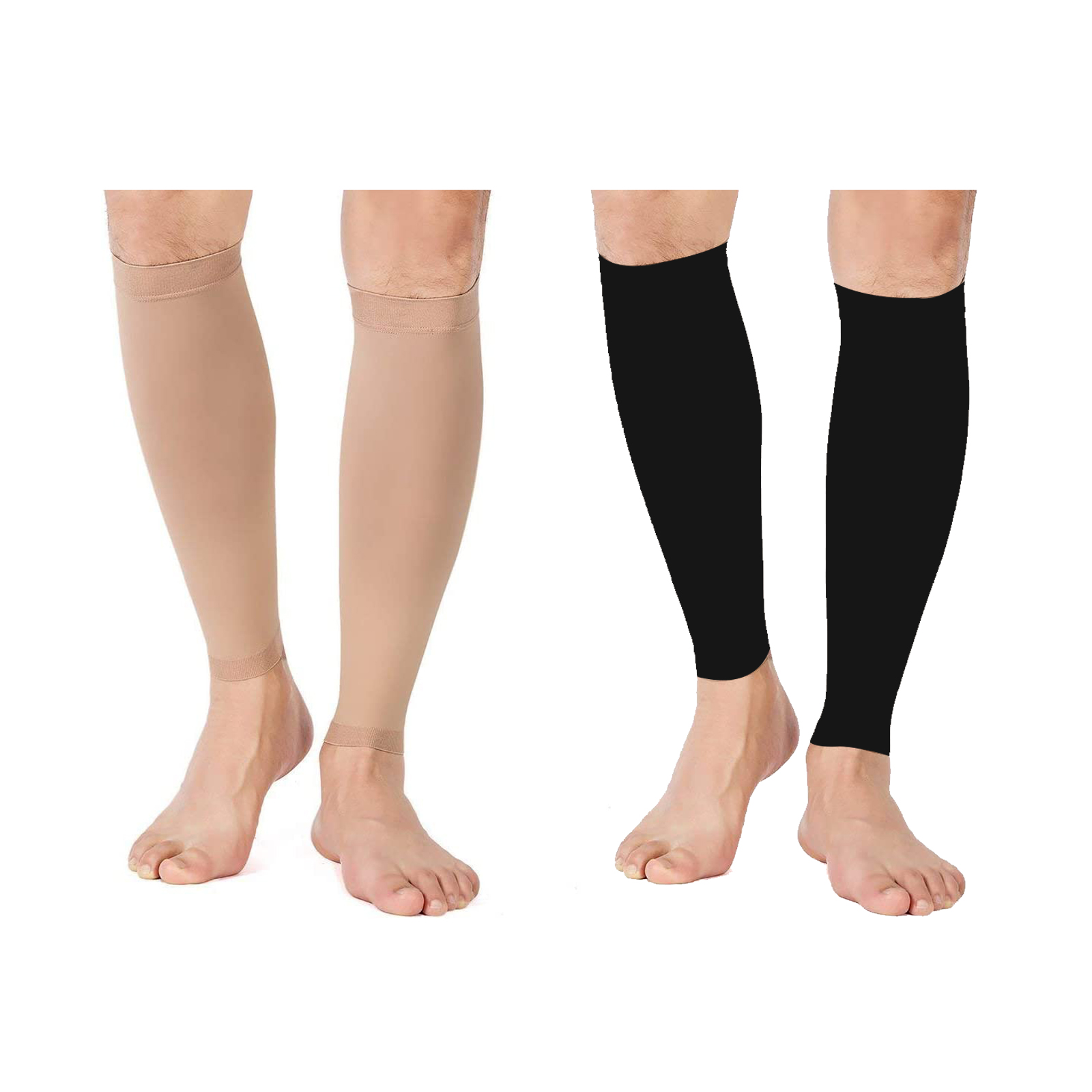 Tripumer 2 Pack Leg Compression Sleeves Calf Compression Socks Pain