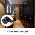 thumbnail image 3 of HAMPPLIES 3Pcs Privacy Locks Bolt Black Door Knob Lock For Commercial Use Plastic Design, 3 of 8