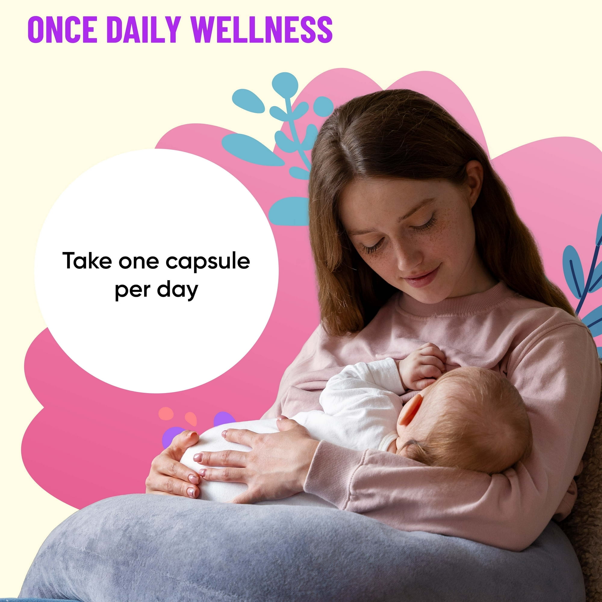 Mama's Select Postnatal Vitamins – Supports Hair Recovery, Milk Production, & Overall Wellness – Vegan, Allergen-Free, MTHFR-Safe with Methylated Folate & B Vitamins, Biotin-Free, Easy-to-Swallow