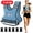 Blue-11-20 LB, variant on TB3C Adjustable Weighted Vest for Women and Men, Walking with 6 Removable Weights, 4-10lb