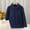C-Navy41, variant on JIAYUE Kids Outerwear Jackets Solid Color Thickened Warm Stand Collar Windproof For Boys Girls Cozy Family Matching Winter Wear