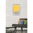 thumbnail image 2 of Geometric - Yellow Wall Poster, 14.725" x 22.375", Framed, 2 of 3