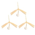 thumbnail image 1 of EeaseMX 3 piezas de equilibrio manual de bambú con forma de libélula, artesanías, juguetes de equilibrio de bambú hechos a mano, decoración (con base), 1 of 7