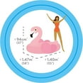 thumbnail image 3 of Pink Flamingo Ride-On Buoy The Giant Pink Flamingo, 3 of 4