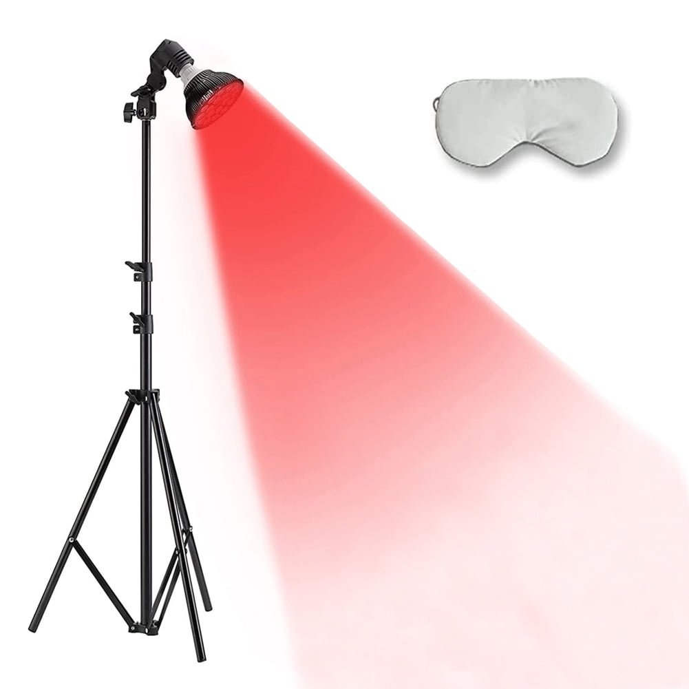 Red Light Therapy Lamp with Stand 18 LEDs 850nm Red and 660nm Near