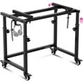thumbnail image 1 of Liquid Stands Piano Keyboard Stand - Electric Piano Stand for 49 54 61 88 Key - Piano Desk Music Stand Production - Piano Table Synth Stand Rolling Home Recording Studio Workstation DJ Keyboard Table, 1 of 4