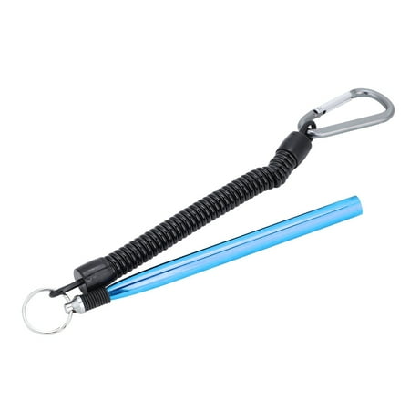 Worm Rig Stick Tool for Soft Baits Fishing Lures Tackle Accessories (Blue 13.5cm*0.9cm)