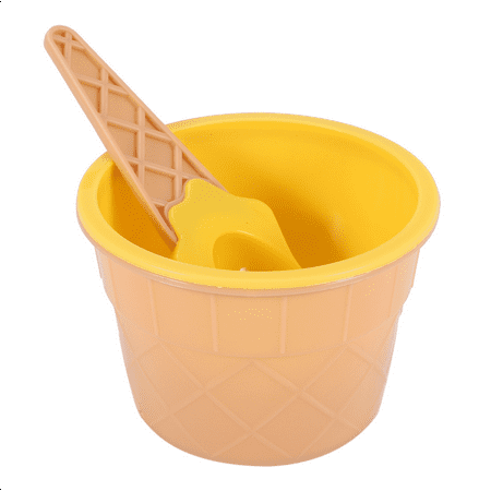 

6Pcs Ice Cream Bowl Set Different Color Ice Cream Spoon Children Bowl
