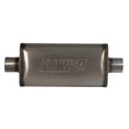 thumbnail image 1 of Flowmaster Exhaust Muffler 71249 FlowFX; Universal; 9 Inches Wide; Single Center 3 Inch Inlet; Single Center 3 Inch Outlet; 24 Inch Length, 1 of 4