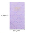 thumbnail image 3 of Hariumiu Ink-proof Paper Notebook A6 2024 English Planner Faux Leather Hardcover Ink-proof Paper 120 Pages Elegant Journal Diary Notebook for Students, 3 of 9