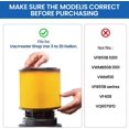 thumbnail image 2 of 2 Pack Replacement Filter Compatible with Vacmaster Shop Vac 5 to 20 Gallon, Vac Master VCFS Standard Disposal Cartridge Filters For Hart Wet/Dry Vacuums, 2 of 7