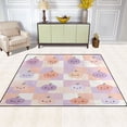 thumbnail image 2 of Non-Slip Area Rug 80x58in Indoor Washable Floor Mats Carpet Printed for Living Room, Bedroom, Home Decor Light-colored Pumpkin, 2 of 7