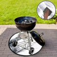 thumbnail image 3 of BBQ Cooking Element and Fire Pit Mat Round Mat, 11" High Temperature Fire Pit Under Grill Mat Fire Retardant Deck Protector for Solo Bbq, 3 of 4