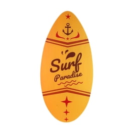Skimboard En Bois – 41 Pouces – Léger, Coloré – Pour Adulte Et Enfant – Surf De Plage, Sable Et Herbe – Débutant Et Confirmé