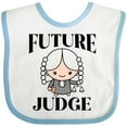 thumbnail image 3 of Inktastic Future Judge Cute Boys or Girls Baby Bib, 3 of 4