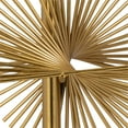thumbnail image 5 of Sagebrook Home Glam Metal Rays Table Lamp, Gold Finish, Linen Shade - 17" x 10" x 30.5", 5 of 9