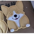 thumbnail image 2 of Wood Charcuterie Cheese Board, Cute Corgi Dog Shaped Solid Wood Serving Board Serving Platter Wooden Tray Dinner Plates Novelty Kitchen Gifts, 2 of 7
