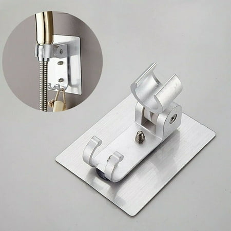 

Shower Head Holder Adjustable Shower Bracket Strong Adhesive Wall Mount