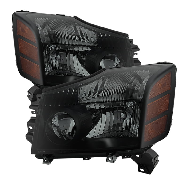 Xtune Nissan Titan 0414 (0407 OE Style ) OEM Amber Head Lights Set