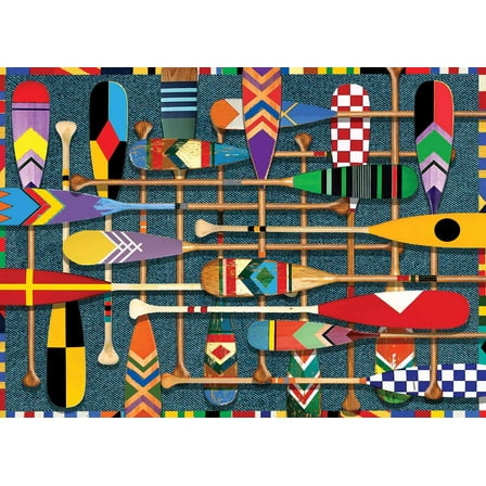 Canoe Paddles 1000-Piece Puzzle [49557]