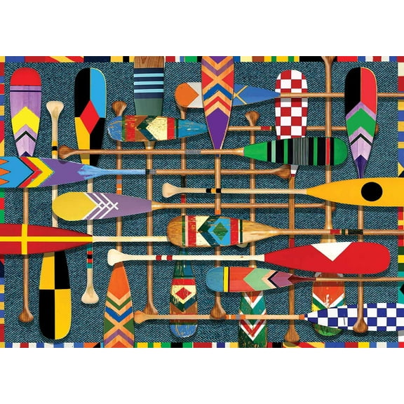 Canoe Paddles 1000-Piece Puzzle [49557]