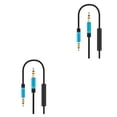 thumbnail image 2 of Matsuzay Sistema estéreo para automóvil Cable Computadora Auriculares Manos libres Llamada telefónica Control de cable Conector de 3,5 mm Cable de Type6 NO6, 2 of 5