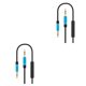 thumbnail image 2 of Matsuzay Sistema estéreo para automóvil Cable Computadora Auriculares Manos libres Llamada telefónica Control de cable Conector de 3,5 mm Cable de Type6 NO6, 2 of 5