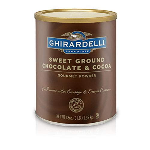 Ghirardelli Chocolate Sweet Ground Chocolate and Cocoa Beverage Mix, 48