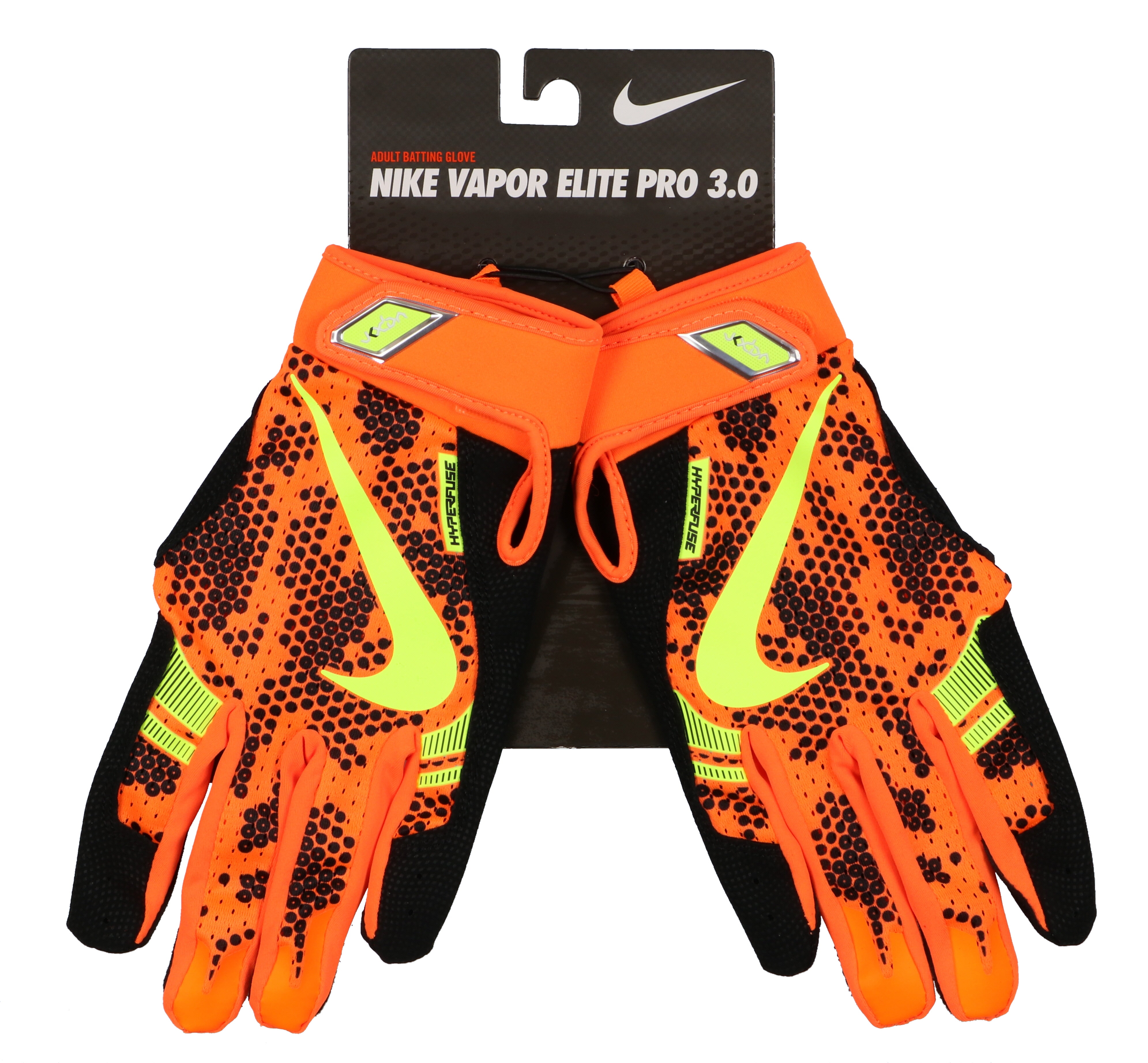 orange nike batting gloves