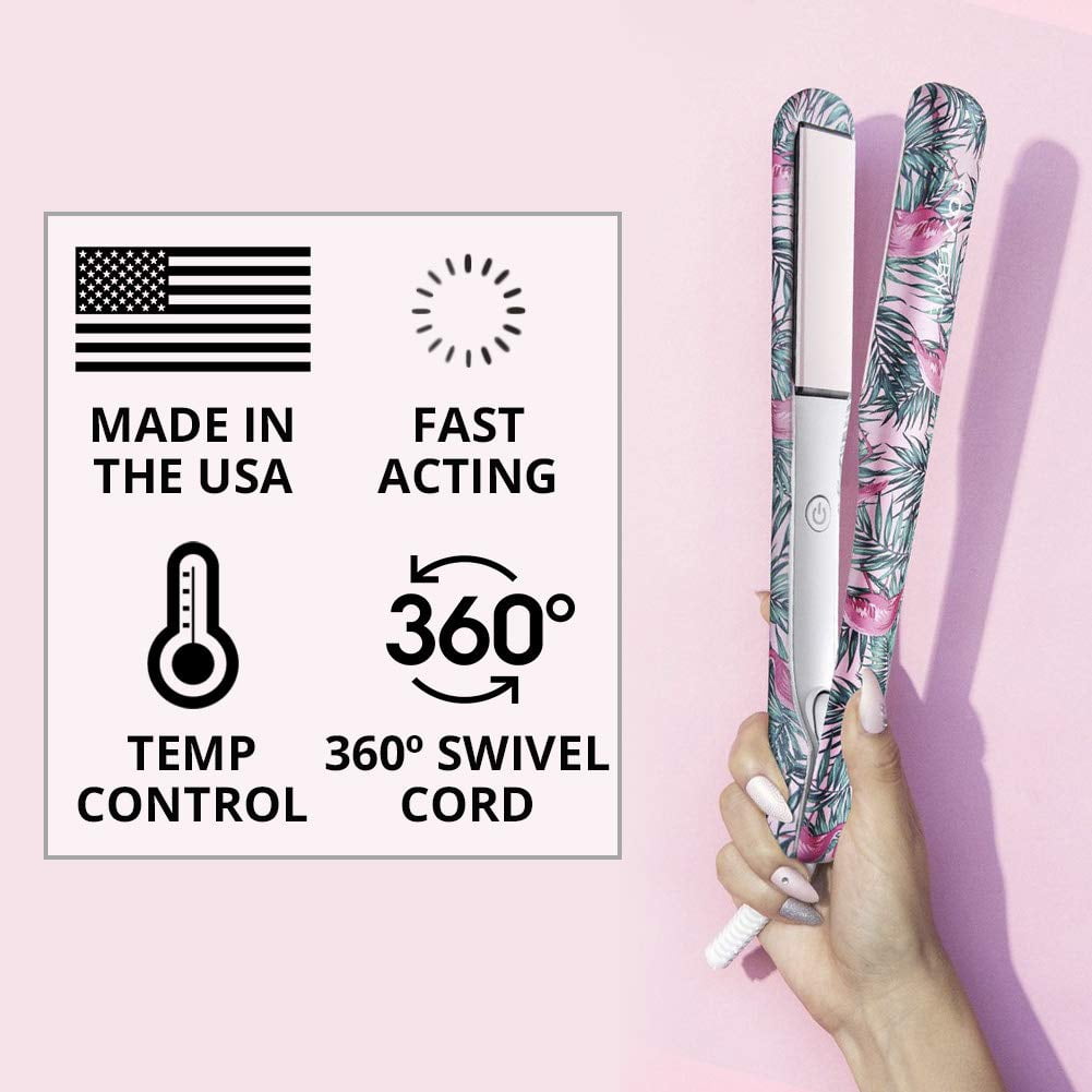 foxybae flamingo flat iron