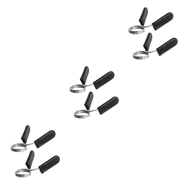 Soidarity 2 uds., Abrazaderas de resorte para barra, entrenamiento, levantamiento de pesas, fitness, liberación rápida, barra de pesas, cierres, clips, Type5 NO5 Soidarity CBP109253