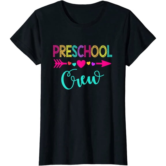 Preschool Crew Teacher 1st Day of School T-Shirt