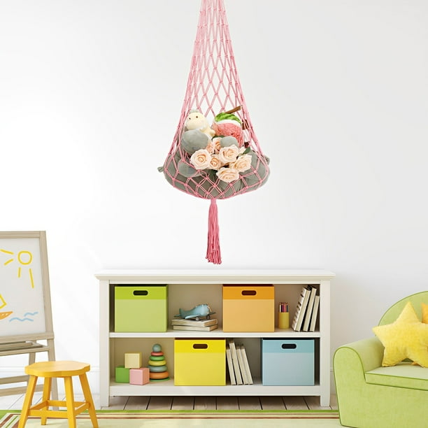 Stuffed Animal Net Hanging Plush Toy Storage Hammock Space Saving