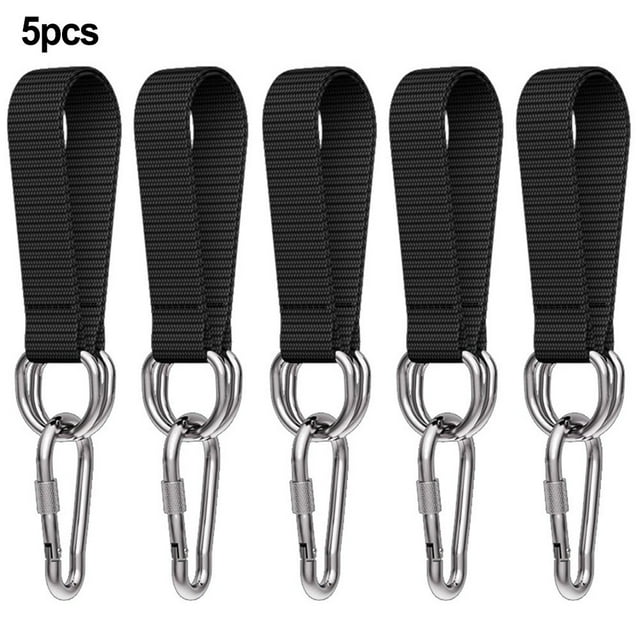 5 Pcs Tree Swing Straps Heavy Duty Hook Ring Hanging Belt Gym Extension Belt