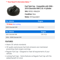 thumbnail image 2 of Fuel Tank Cap - Compatible with 2006 - 2010 Chevy HHR 2.0L 4-Cylinder 2007 2008 2009, 2 of 2