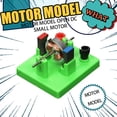 thumbnail image 3 of Riwesomey Mini Motor para niños, modelo de ventilador, juguetes, herramienta de ayuda para el aprendizaje, modelos de ciencia, juguete Material de laboratorio, 3 of 6