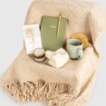 thumbnail image 4 of Mint Green Self Care Gift Basket Set for Birthday and Holiday Gifting, 4 of 5