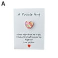 thumbnail image 5 of Pocket Hug Heart with Greeting Cards,Mini Cute Heart Pocket Hug Decoration,Carry Heartwarming Message to Hug Whoever Needs,Long Distance Relationship Gifts,I Love You Gift for Him Her,for Valentines, 5 of 7