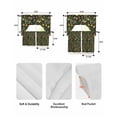 thumbnail image 5 of Lemons Swag Kitchen Curtains Sets for Windows 24 Inch Length, Summer Botanical Watercolor Elegant Pastoral Short Window Curtain Panels Swags Valances and Tiers 3 Piece Set for Cafe/Dining Room, 5 of 5