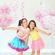 thumbnail image 5 of Juego de 10 o 30 globos de látex con lazo rosa y blanco de 12 pulgadas, con confeti rosa y dorado, para bodas, compromisos, cumpleaños, baby showers y fiestas., 5 of 5