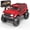 Red - E202, variant on 1/20 Scale Off-Road RC Rock Crawler, 2.4GHz 4WD Full Proportional RC Monster Truck with LED Lights for Adults